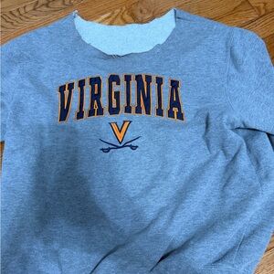 Gray Virginia women’s Sweater